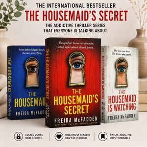 The Housemaid Trilogy Freida McFadden 3 Book Set Paperback Psychological Thrillr